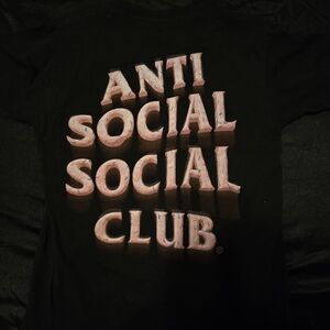 Anti Social Social Club Black T-Shirt